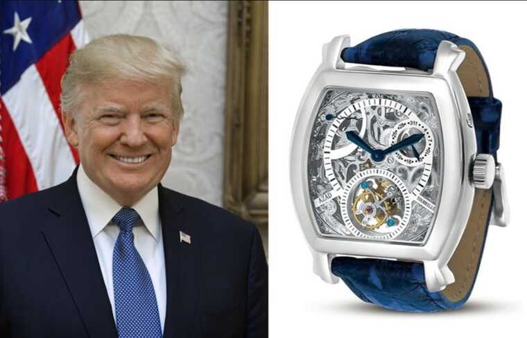 Дональд Трамп запускает продажу коллекции часов Trump Watch